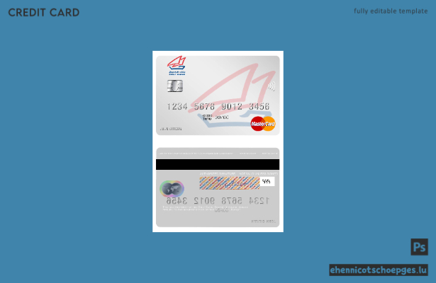 Beispielvorschau der Mastercard der Kuwait Gulf Bank
